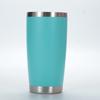 Taza de agua de paja transfronteriza de Amazon, aislamiento térmico, spray frío, plástico, taza para coche, doble capa de acero inoxidable, taza de café portátil