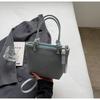 Bolso de Mano Pequeño de Moda para Mujer 2026 Nuevo Elegante Versátil Bolso Cruzado con un Toque de Lujo, Mini Bolso Cubo de Bloques de Color