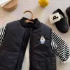 Chaleco de Algodón para Niños Sunshine 25 Invierno Marca de Moda para Niños Chaleco Acolchado Bebé Niños Chaqueta de Algodón Gruesa Sin Mangas Transfronterizo