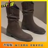 Botas Martin para Mujer con Sentido de Diseño Estilo Retro Temporada Otoño/Invierno 2026 Nuevo Bestseller de Nicho Botas de Moda de Caña Media para Mujer