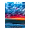 Pintura de diamantes 2021 nuevo completo de diamantes atardecer infantil de dibujos animados pegar a mano diamante punto de cruz niña dormitorio pequeño
