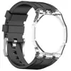 Viento claro adecuado para el modelo de reloj de bolsillo AP co-branded Swatch Royal Pop, caja transparente + correa de silicona