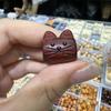 Cuentas de cubo de gato de sándalo hechas a mano DIY Juego cultural Cuentas de Buda Accesorios de joyería Cadena de teléfono móvil Pulsera Colgante Bolso Collar colgante Original