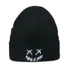 Gorro de Esquí Hip-Hop Estilo Nuevo Europeo y Americano, Gorro de Punto Bordado Dead by Daylight, Gorro de Lana Monocromático Personalizado