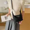 Bolsa de dumplings esmerilada de estilo francés para mujer, nueva moda 2026, bolso de mano elegante, bolso de hombro y cruzado de alta gama