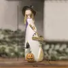 Decoración de Halloween Bruja Elfo Figura de Resina Escritorio del Hogar Fiesta Set de Regalo Bruja Regalo de Vacaciones