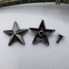 Atacado do Fabricante Rebite Estrela de Cinco Pontas em Liga de Zinco Cor Cobre Antigo Acessórios de Ferragem para Pulseira de Apple Watch Vintage DIY Fivela de Rebite