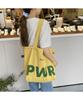2025 Nuevo Diseño con Cordón Bolso de Hombro para Mujer Nylon Estampado de Letras Retro Bolso Tote Moda Versátil Bolso de Mano