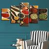 Pintura en Spray de Cocina Wulian Minimalista Moderna Pintura Decorativa para Pared de Fondo de Sofá Pintura Colgante Pintura al Óleo