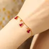 Pulsera de Zirconia Fresca Versátil de Lujo Ligero Exquisito de Venta Caliente Transfronteriza para Mujer con un Toque Personalizado de Alta Gama, Nueva Joyería 2025