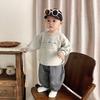 Conjunto de Sudadera para Bebé Niño Ropa de Otoño Dibujos Animados Lindo Mangas Largas Ropa de Primavera y Otoño para Pequeños para Salir y Elegante Conjunto de Dos Piezas
