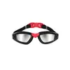 Gafas de natación profesionales de silicona transfronterizas, gafas de natación de competición impermeables con recubrimiento electroplateado antivaho, en stock para adultos de alta definición