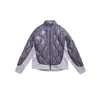 Yidao Roupas Vintage 2026 Inverno Novo Jaqueta Puffer Patchwork Leve para Exterior 90 Penugem de Pato Branco Gola Alta Roupa de Proteção Térmica Masculina