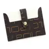 Polc Hebilla Fina Portátil Pequeño Tarjetero Estampado de Letras Ranura para Múltiples Tarjetas Tarjetero Portamonedas Transfronterizo