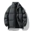 Nuevo Estilo Otoño e Invierno 2026 Algodón con Plumas Abrigo de Invierno para Pareja con Forro de Felpa y Parka Gruesa con Capucha, Personalizable con Logo