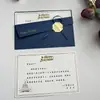 Cartão de Aniversário para Funcionário da Empresa Cartão de Agradecimento Feliz Grato Papelaria de Luxo Envelope Escrito à Mão