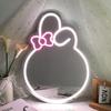 Luz de Neón LED Luz Decorativa para Habitación Dormitorio Luz Ambiental Luz de Espejo Acrílico Luz de Espejo de Maquillaje Personalizada