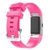 13 cores para pulseira de relógio inteligente Fitbit Charge 2 pulseira de silicone monitor de frequência cardíaca pulseira de relógio esportivo