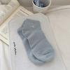 Calcetines cortos de algodón con bonitos cachorros para mujer, de primavera y verano, con lazo de Corea del Sur, absorbentes del sudor, finos y bajos, de algodón para mujer.