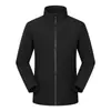 Traje de Montañismo Soft Shell a Prueba de Tres Elementos Ropa de Trabajo Estampado de Logo Personalizado Actividad de Grupo Empresarial Otoño/Invierno Ropa de Trabajo Chaqueta Ropa Exterior