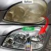 Crema kineshinex para restauración y brillo de faros de coche, no requiere pulido, elimina el amarilleamiento y el aspecto envejecido