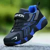 Zapatos Jinjiang zapatos para niños zapatos deportivos para niños superficie de cuero superficie de malla zapatos para niños niños medianos y grandes zapatos casuales para estudiantes zapatos