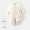 Mameluco para Bebé Delgado de Algodón Traje para Gatear de Bebé 50g Mameluco Acolchado para Recién Nacido Ropa de Bebé para Otoño e Invierno