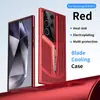 Funda para Teléfono Móvil Samsung S25/24Ultra Adecuada para Exportación S23 Recorte Disipación de Calor S22Plus Cubierta Protectora Anti-Caídas