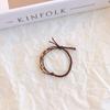 Accesorio para el cabello con aro básico combinable, estilo coreano, con cristales frescos y trenzados, ideal para el cabello de celebridades cibernéticas.