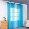 Suministro de fábrica color Trilón cortina mosquitera blanca color sólido cortina de gasa dormitorio hotel comercio exterior transfronterizo Venta al por mayor