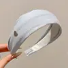 Diadema de punto estilo retro americano de ala ancha, de alta gama, adecuada para frentes amplias, a la moda, versátil para uso diario y para ir al trabajo, pinza para el pelo y accesorio para el cabello