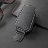 Clip para gafas de coche transfronterizo, soporte multifuncional para gafas de sol de coche, gafas universales creativas de piel de vaca, parasol para coche