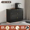 Gabinete de acero de cinco cajones de pie multicapa arte de hierro para el hogar gabinete de cajones mesa de noche de dormitorio gabinete de cajones de chapa metálica multifuncional ecológico