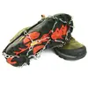 Crampones Antideslizantes para Montañismo al Aire Libre Transfronterizos, Cadenas para Zapatos de Ocho Picos, Crampones Resistentes a la Nieve con Bolsa de Tela, Imprescindibles para Condiciones de Nieve