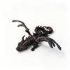 Dragón Impreso en 3D con Doble Cuerno, Figura Móvil Articulada Flexible, Juguete de Animal Realista con Alas, Dragón Grande con Cuernos