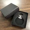 Caja de embalaje para reloj de bolsillo negro tinta con patrón de diamantes, tapa exquisita, caja para reloj de bolsillo, impresión de muestra, caja de embalaje para regalo, lote