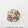 Insígnia Estilo Japonês Decoração de Mochila Insígnia de Escola Primária Harajuku Broche Fofo Acessório de Roupa Broche Bola de Flores