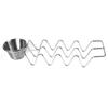 Suporte para Tacos Mexicanos Tipo W de Aço Inoxidável 304 Suporte para Tortilha de Milho Panqueca Suporte para Tacos de Cozinha Restaurante