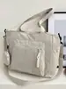 2026 Nueva Moda Gran Capacidad para Viajes Diario Color Sólido Bolso de Mano Diseño de Nicho Bolso de Hombro Casual Bolso Tote Perezoso