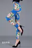 Novas Leggings Femininas de Seda de Leite Lixada Tamanho Grande Elásticas Estampadas Multicoloridas Calças Femininas com Cintura Elástica