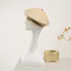 Chapéu de Tricô 100% Caxemira da Mongólia Interior Homens Mulheres Inverno Quente Boina de Cor Sólida Chapéu de Lã Chapéu para Frio