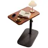 Mesa auxiliar de altura ajustable para uso doméstico, adecuada para apartamentos pequeños, salas de estar, mesitas de noche, escritorios de computadora y almacenamiento junto a la cama en el dormitorio