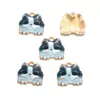 Pingente Gatinho de Liga Esmaltada Desenho Animado Fofo para Colar Chaveiro DIY Acessórios de Joia Pingente W388