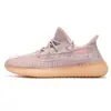 Tênis Yeezy 350V2 Versão de Luxo de Putian para Homens e Mulheres, Tênis Casuais Respiráveis com Padrão de Estrela Completo, Tênis Esportivos Pai Flyknit