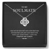 Amazon Explosions Lucky Four-leaf Clover Colar Feminino Europeu e Americano Personalidade Pingente Clavícula Corrente Presente de Dia das Mães para a Mãe