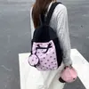 Mochila de lunares estilo coreano, bolsa ligera casual para exteriores y senderismo, bolsa versátil de nicho para laptop, mochila para estudiantes universitarios y de preparatoria