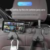 Cross-border gancho de assento de carro multi-funcional atualizado quatro gancho suporte de telefone móvel gancho de armazenamento cadeira escondida gancho para trás Gancho