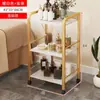 Carrinho Especial para Salão de Beleza Rack de Armazenamento para Instrumentos de Beleza Carrinho de Armazenamento de Equipamentos Carrinho de Ferramentas Removível Multifuncional