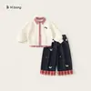 Colección de Ropa para NiñasRopa de Otoño para Niñas Jóvenes, Conjunto de Dos Piezas con Pantalones y Mangas Largas para Niños