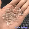 Acessórios de Decoração para Lâmpadas 7x18mm Pingente Longo Gota d'Água Contas Acrílico Transparente Soltas Acessórios para Sapatos Venda por Atacado